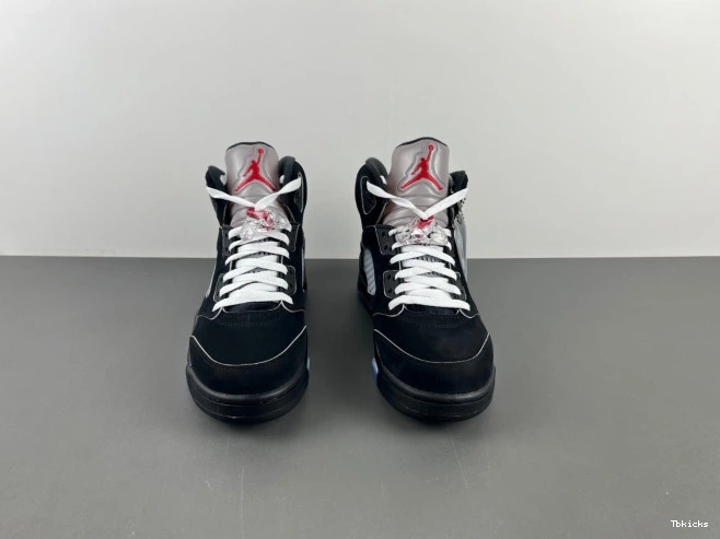 Cheap TBK Jordan Air Metallic Reimagined 5 HF3975-001 Black 0809